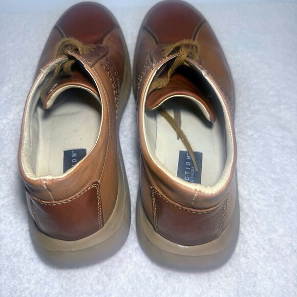 Kenneth Cole Reaction 2 Tone Brown Leather Lace Up Casual Men's Shoes Size 12 - Picture 9 of 9